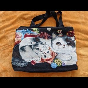 Cats shoulder bag